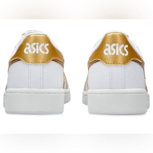 NIB Asics Japan S Sneaker in White & Pure Gold - size W8, - Picture 9 of 10